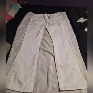 Women's White Flare & Wide Leg Jeans
